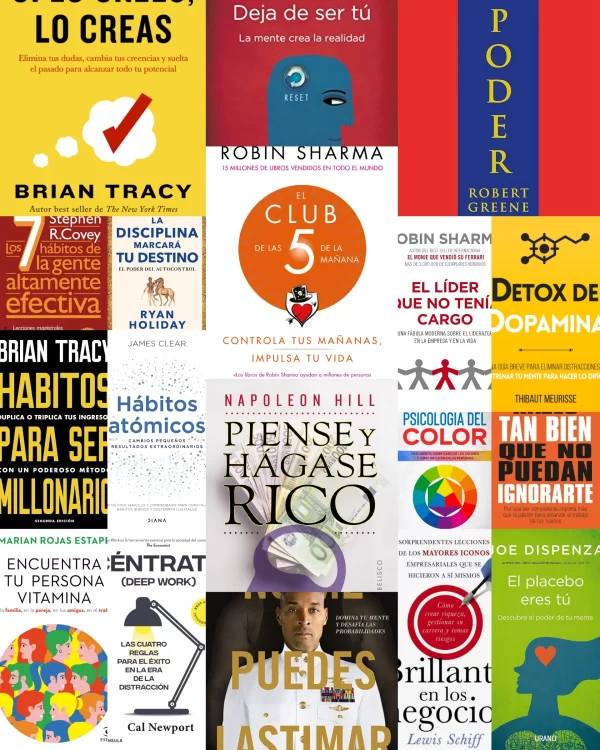 pack top 10 libros